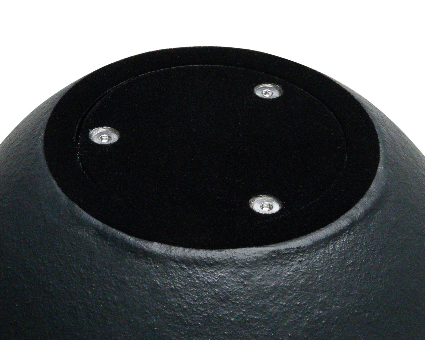 onderkant van een urn met de deksel