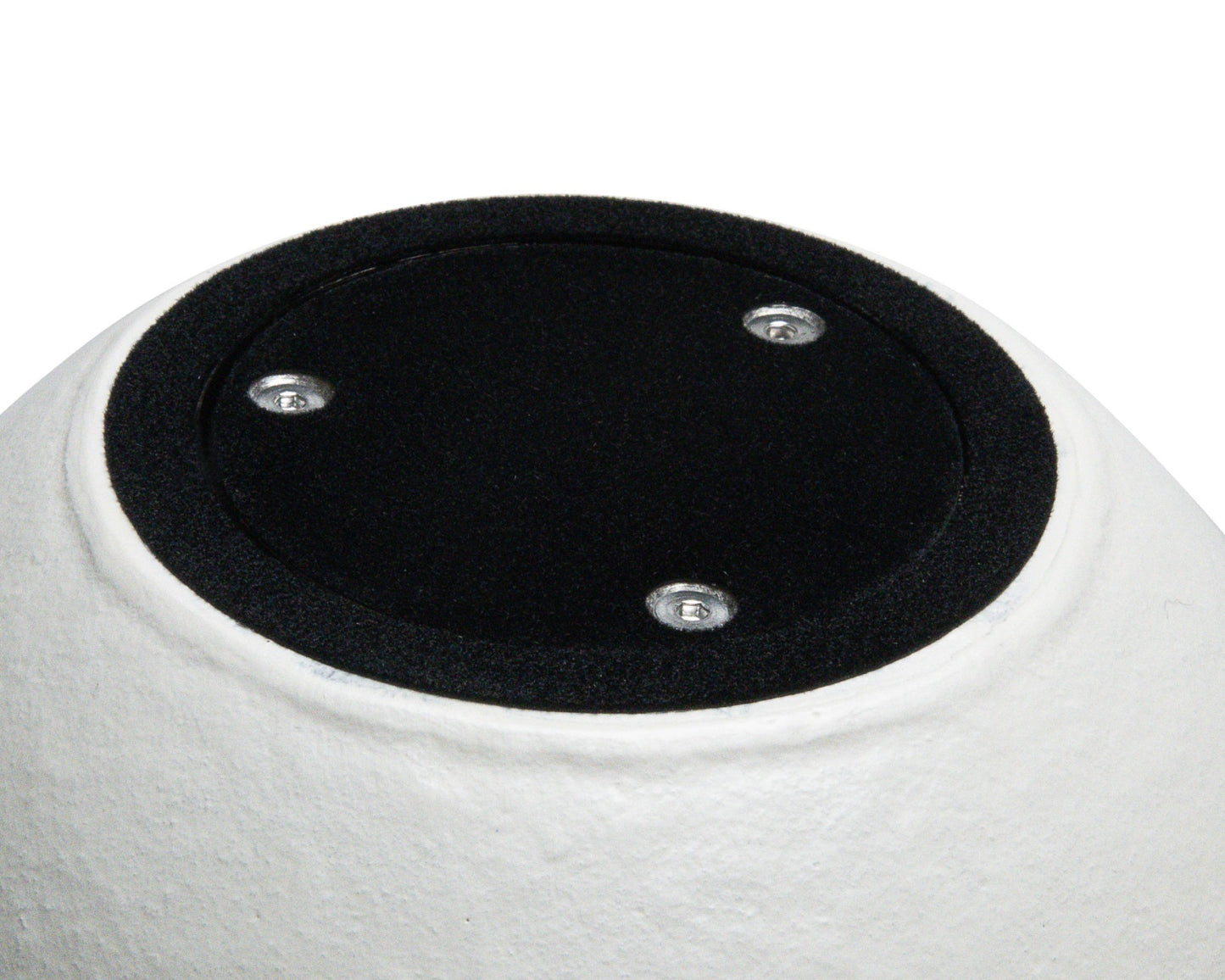 onderkant van een urn met de deksel