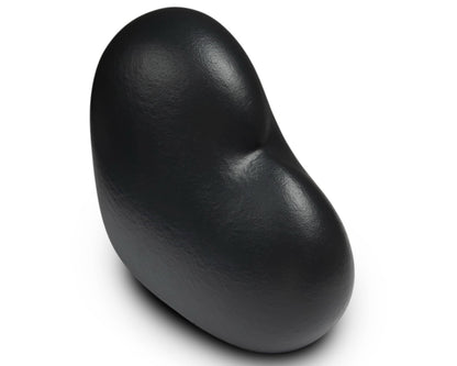 een urn in de vorm van een hartje