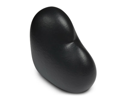 een urn in de vorm van een hartje