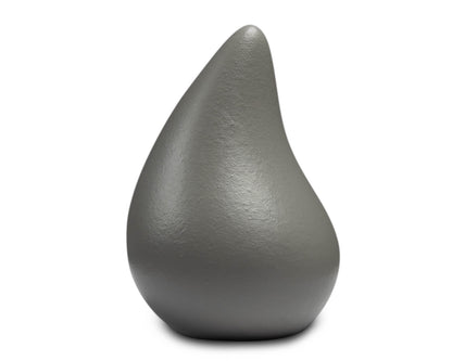 een urn in de vorm van een traan