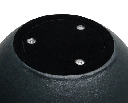 onderkant van een urn met de deksel