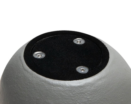 onderkant van een urn met de deksel