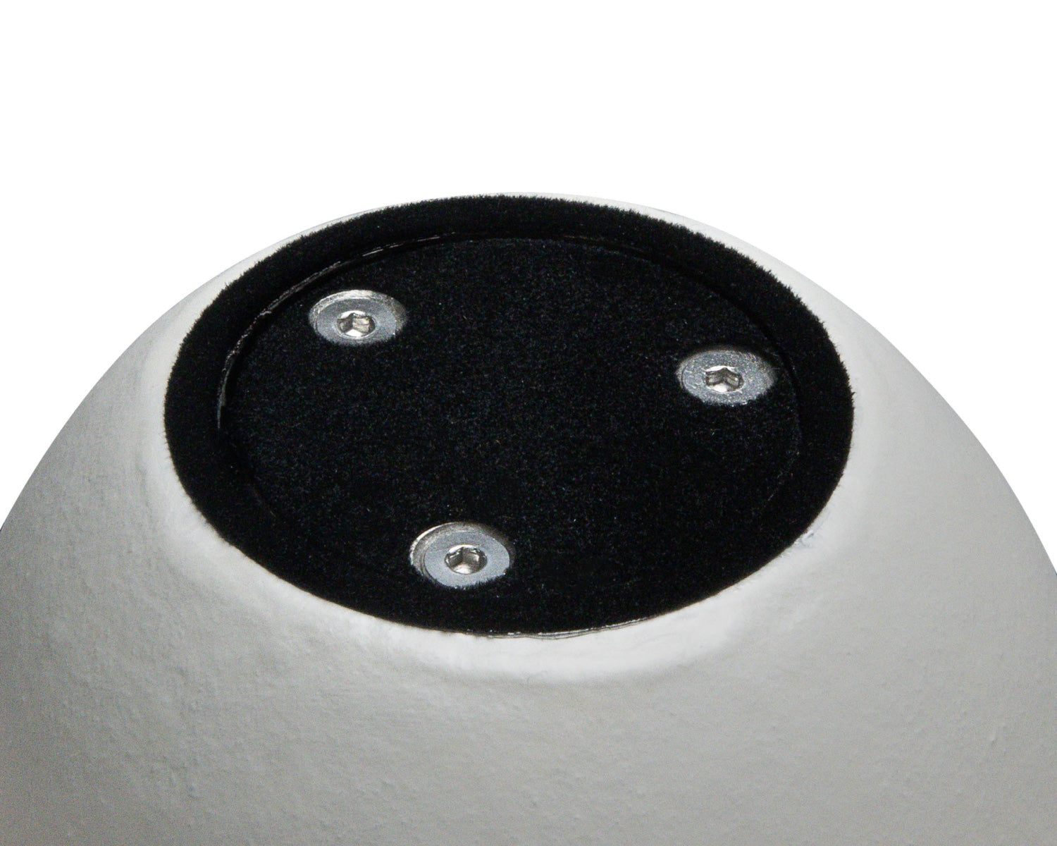 onderkant van een urn met de deksel